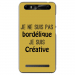 TPU0JUST5BORDELIQUEOR - Coque souple pour Konrow Just5 avec impression Motifs Je ne suis pas bordélique or