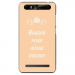 TPU0JUST5BOUDERBEIGE - Coque souple pour Konrow Just5 avec impression Motifs Bouder pour mieux Régner beige