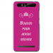 TPU0JUST5BOUDERFUSHIA - Coque souple pour Konrow Just5 avec impression Motifs Bouder pour mieux Régner fushia