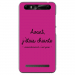 TPU0JUST5CHIANTEFUSHIA - Coque souple pour Konrow Just5 avec impression Motifs Avant, j'étais chiante fushia