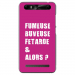 TPU0JUST5FUMEUSEFUSHIA - Coque souple pour Konrow Just5 avec impression Motifs fumeuse et alors fushia