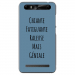 TPU0JUST5GENIALEBLEU - Coque souple pour Konrow Just5 avec impression Motifs Chiante mais Géniale bleu
