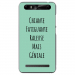 TPU0JUST5GENIALETURQUOISE - Coque souple pour Konrow Just5 avec impression Motifs Chiante mais Géniale turquoise