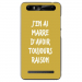 TPU0JUST5RAISONOR - Coque souple pour Konrow Just5 avec impression Motifs marre d'avoir raison or
