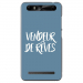 TPU0JUST5VENDREVEBLEU - Coque souple pour Konrow Just5 avec impression Motifs vendeur de rêves bleu