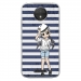 TPU0MOTOCPLUSMANGAMARINE - Coque souple pour Motorola Moto C Plus avec impression Motifs manga fille marin