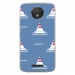 TPU0MOTOCPLUSMARIN1 - Coque souple pour Motorola Moto C Plus avec impression Motifs thème marin 1