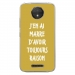 TPU0MOTOCPLUSRAISONOR - Coque souple pour Motorola Moto C Plus avec impression Motifs marre d'avoir raison or