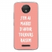TPU0MOTOCPLUSRAISONROSE - Coque souple pour Motorola Moto C Plus avec impression Motifs marre d'avoir raison rose