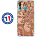 TPU0PSMART19ARABESQUEBRONZE - Coque souple pour Huawei P Smart (2019) avec impression Motifs arabesque bronze