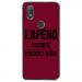 TPU0VIEW2APEROBORDEAU - Coque souple pour Wiko View 2 avec impression Motifs l'apéro recrute bordeau