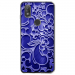 TPU0VIEW2ARABESQUEBLEU - Coque souple pour Wiko View 2 avec impression Motifs arabesque bleu