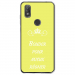 TPU0VIEW2BOUDERJAUNE - Coque souple pour Wiko View 2 avec impression Motifs Bouder pour mieux Régner jaune