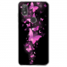 TPU0VIEW2PAPILLONSFUSHIAS - Coque souple pour Wiko View 2 avec impression Motifs papillons fushias