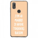 TPU0VIEW2RAISONBEIGE - Coque souple pour Wiko View 2 avec impression Motifs marre d'avoir raison beige