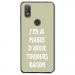 TPU0VIEW2RAISONVERT - Coque souple pour Wiko View 2 avec impression Motifs marre d'avoir raison vert