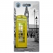 TPU0XPERIAXZ1CABINEUKJAUNE - Coque souple pour Sony Xperia XZ1 avec impression Motifs cabine téléphonique UK jaune