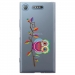 TPU0XPERIAXZ1CHOUETTEBRANCHE - Coque souple pour Sony Xperia XZ1 avec impression Motifs chouette sur une branche