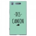 TPU0XPERIAXZ1DISCAMIONTURQUOI - Coque souple pour Sony Xperia XZ1 avec impression Motifs Dis Camion turquoise