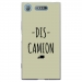 TPU0XPERIAXZ1DISCAMIONVERT - Coque souple pour Sony Xperia XZ1 avec impression Motifs Dis Camion vert
