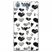 TPU0XPERIAXZ1LOVE1 - Coque souple pour Sony Xperia XZ1 avec impression Motifs Love coeur 1