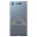 TPU0XPERIAXZ1MAINCOEUR - Coque souple pour Sony Xperia XZ1 avec impression Motifs mains en forme de coeur