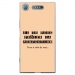 TPU0XPERIAXZ1PERFECTIONBEIGE - Coque souple pour Sony Xperia XZ1 avec impression Motifs frôler la perfection beige
