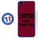 TPU0Y52018APEROBORDEAU - Coque souple pour Huawei Y5 (2018) avec impression Motifs l'apéro recrute bordeau