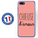 TPU0Y52018CHIEUSEROSE - Coque souple pour Huawei Y5 (2018) avec impression Motifs Chieuse d'Amour rose