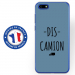 TPU0Y52018DISCAMIONBLEU - Coque souple pour Huawei Y5 (2018) avec impression Motifs Dis Camion bleu