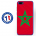 TPU0Y52018DRAPMAROC - Coque souple pour Huawei Y5 (2018) avec impression Motifs drapeau du Maroc