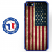 TPU0Y52018DRAPUSAVINTAGE - Coque souple pour Huawei Y5 (2018) avec impression Motifs drapeau USA vintage