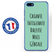 TPU0Y52018GENIALETURQUOISE - Coque souple pour Huawei Y5 (2018) avec impression Motifs Chiante mais Géniale turquoise