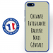 TPU0Y52018GENIALEVERT - Coque souple pour Huawei Y5 (2018) avec impression Motifs Chiante mais Géniale vert