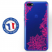 TPU0Y52018LACEFUSHIA - Coque souple pour Huawei Y5 (2018) avec impression Motifs Lace fushia