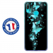TPU0Y72019PAPILLONSBLEUS - Coque souple pour Huawei Y7 (2019) avec impression Motifs papillons bleus