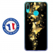 TPU0Y72019PAPILLONSDORES - Coque souple pour Huawei Y7 (2019) avec impression Motifs papillons dorés
