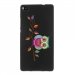 TPU1ASCENDP8CHOUETTEBRANCHE - Coque Souple en gel noir pour Huawei Ascend P8 avec impression Motifs chouette sur une branche