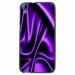 TPU1DES626SOIEMAUVE - Coque souple pour HTC Desire 626 avec impression Motifs soie drapée mauve