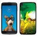 TPU1IDOL355FURY - Coque Souple en gel pour Alcatel Idol 3 5,5 avec impression Motifs Fury