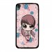 TPU1IDOL355PETITEFILLE - Coque souple pour Alcatel Idol 3 5 5 avec impression Motifs petite fille manga