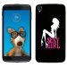TPU1IDOL355SEXYGIRLBLANCHE - Coque Souple en gel pour Alcatel Idol 3 5,5 avec impression Motifs Sexy Girl blanche