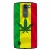 TPU1LGK7RASTA - Coque souple pour LG K7 avec impression Motifs rasta