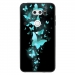 TPU1LGV30PAPILLONSBLEUS - Coque souple pour LG V30 avec impression Motifs papillons bleus
