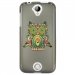 TPU1M320CHOUETTE - Coque souple pour Acer Liquid M320 avec impression Motifs chouette psychédélique