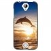TPU1M320DAUPHIN - Coque souple pour Acer Liquid M320 avec impression Motifs dauphin