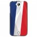 TPU1M320DRAPFRANCE - Coque souple pour Acer Liquid M320 avec impression Motifs drapeau de la France