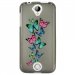TPU1M320PAPILLONS - Coque souple pour Acer Liquid M320 avec impression Motifs papillons colorés
