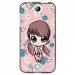 TPU1M320PETITEFILLE - Coque souple pour Acer Liquid M320 avec impression Motifs petite fille manga