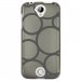 TPU1M320RONDSGRIS - Coque souple pour Acer Liquid M320 avec impression Motifs ronds gris